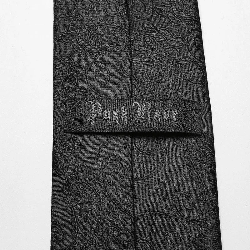 Gothic Cross Perlen Krawatte für Herren
