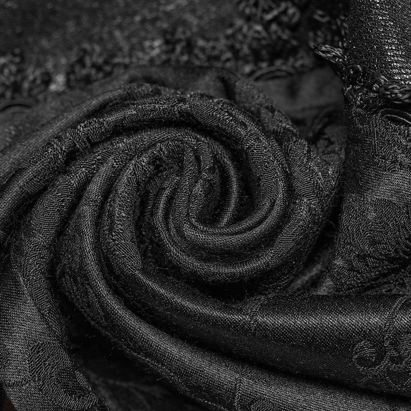 Gothic-Jacquard-Spitzenhose für Herren
