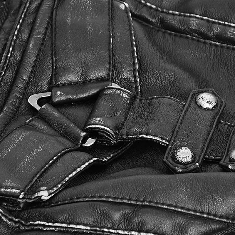 Frauen Steampunk Schädel Gürteltasche Hip Back Vintage Holster