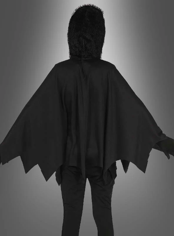 Spinnen Poncho für Kinder