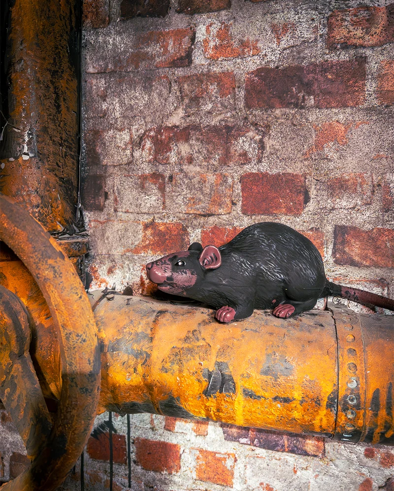 Riesige Kanalratte 31cm