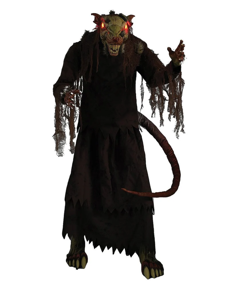 Mutierte Monster Ratte Halloween Animatronic 152cm