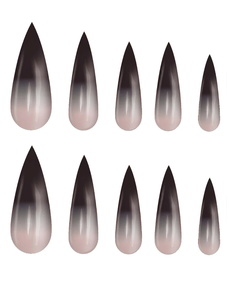 Mystische Gothic Fingernägel