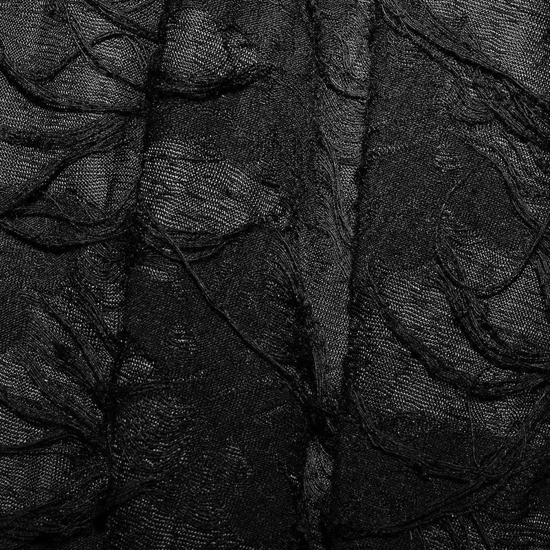 Gothic-Schmetterlingsrock mit unregelmäßigem Saum für Damen
