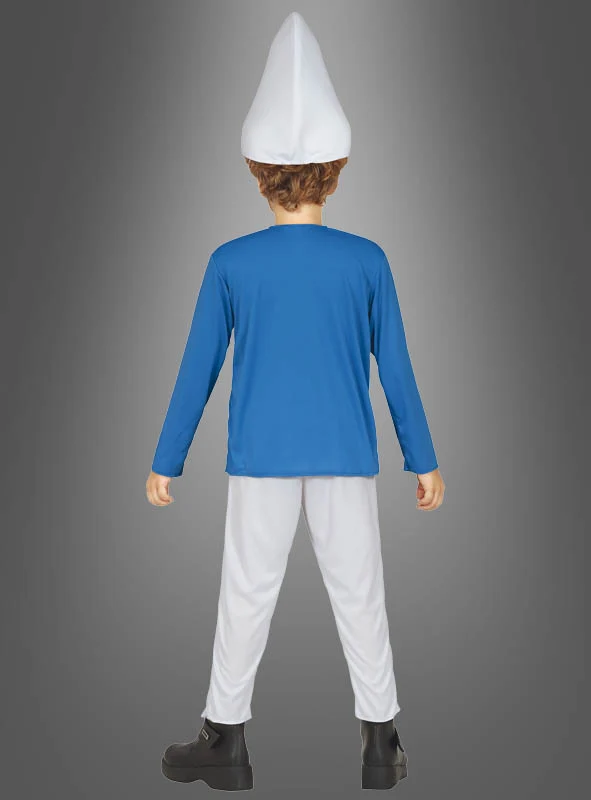 Blauer Zwerg Kinderkostüm