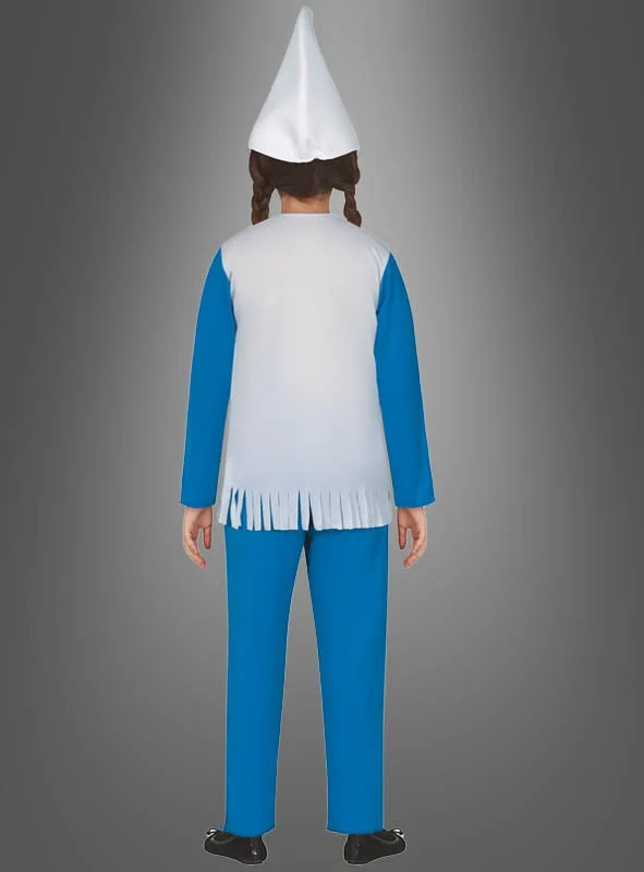 Zwerg Kinderkostüm blau