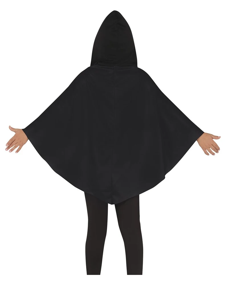 Halloween Kürbis Poncho für Kinder
