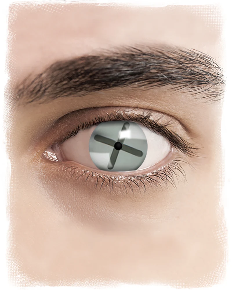 Grey X Kontaktlinsen