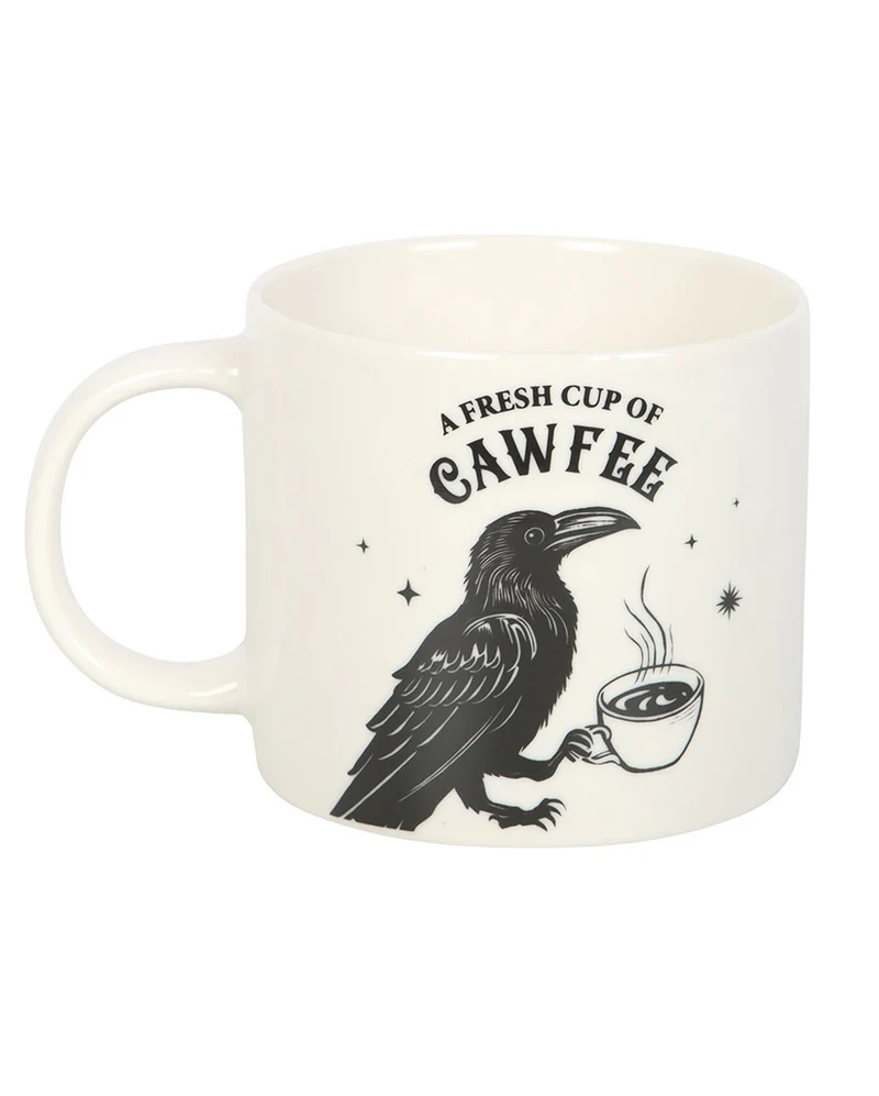 Cawfee Raben Kaffeebecher