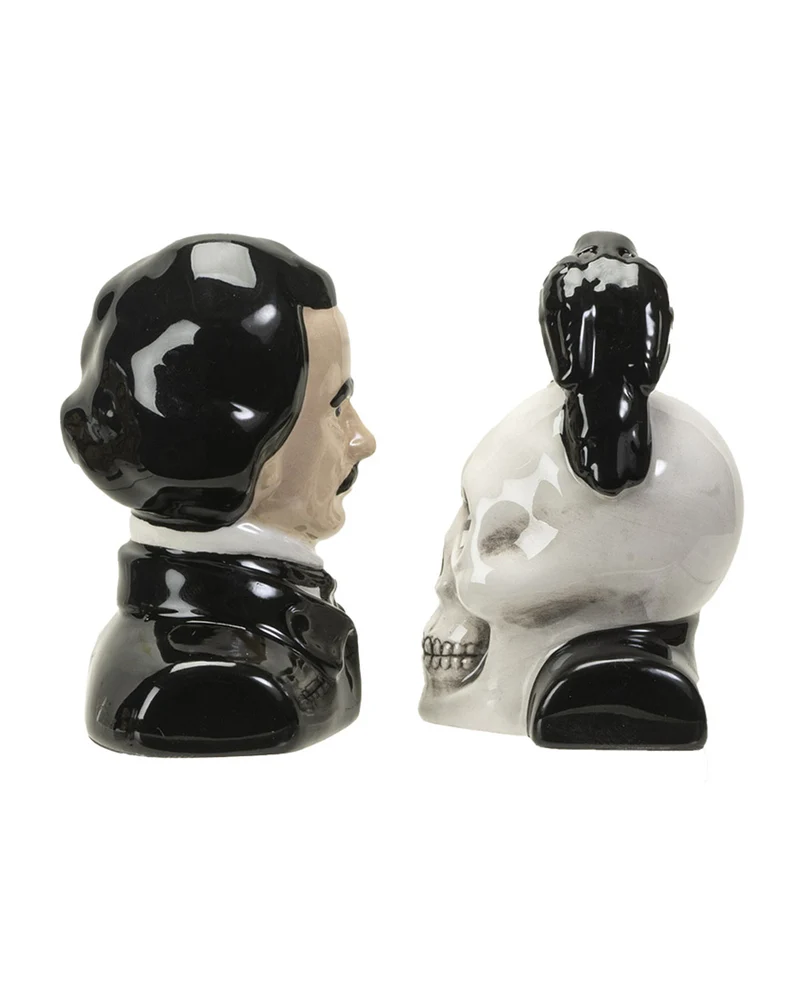 Edgar Allan Poe & Raven Salz & Pfefferstreuer Set