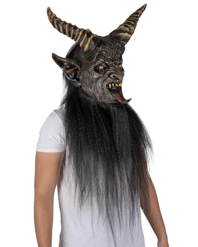 Anthromorph Krampus Maske
