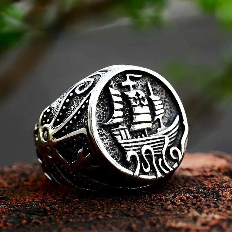 Punk-Segelboot-Ring für Herren