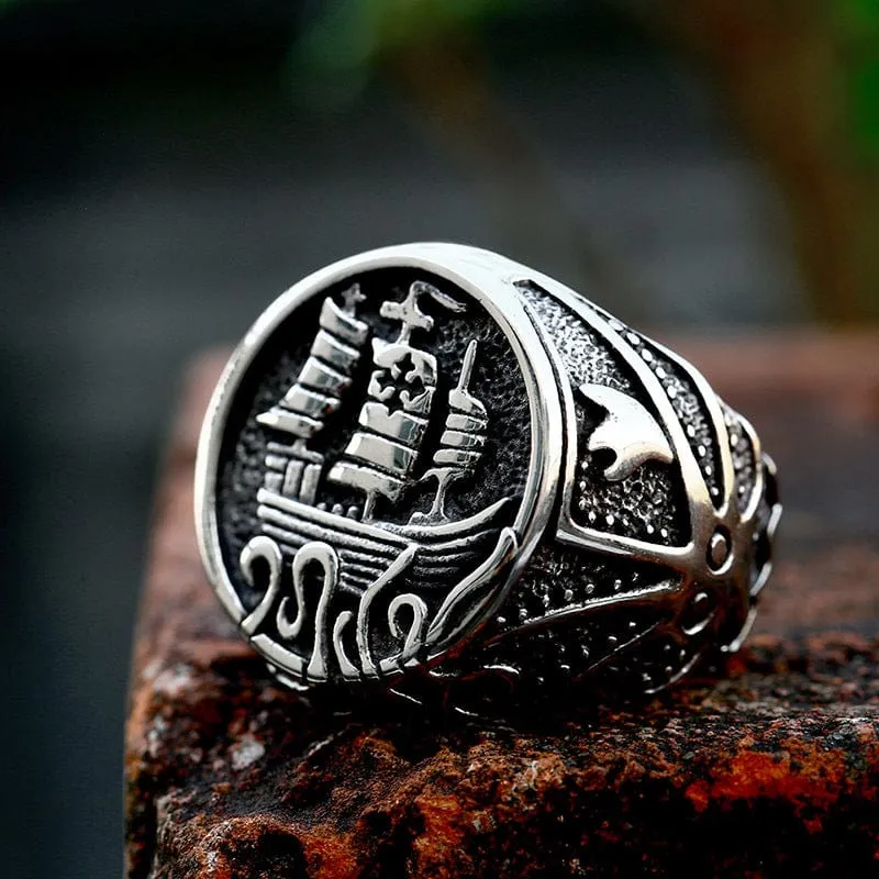 Punk-Segelboot-Ring für Herren