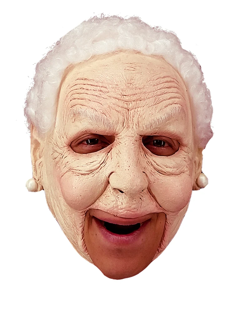Old Granny Nanny Deluxe Maske