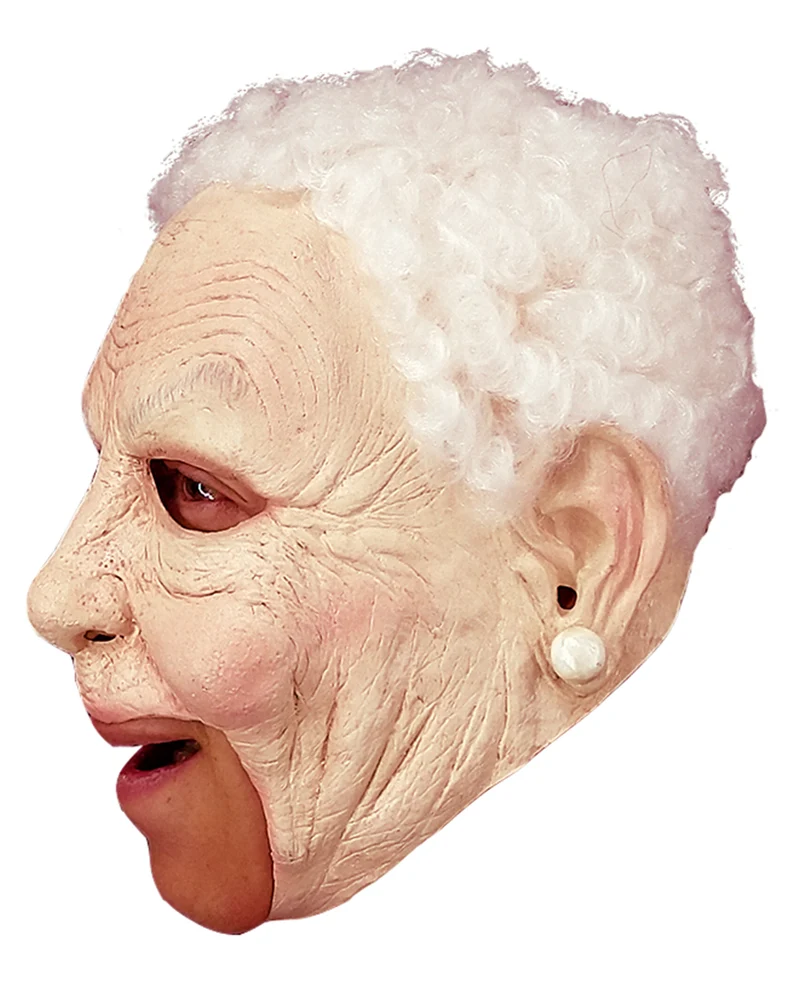 Old Granny Nanny Deluxe Maske