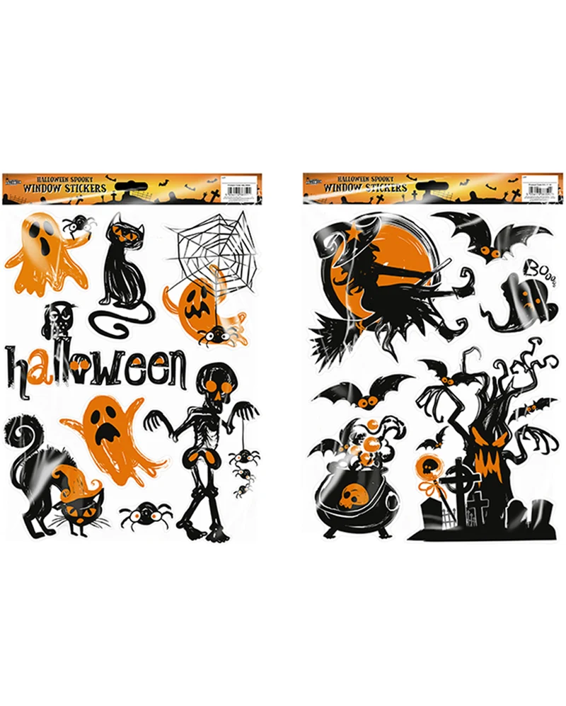 Spooky Halloween Fenster Sticker 1 St.