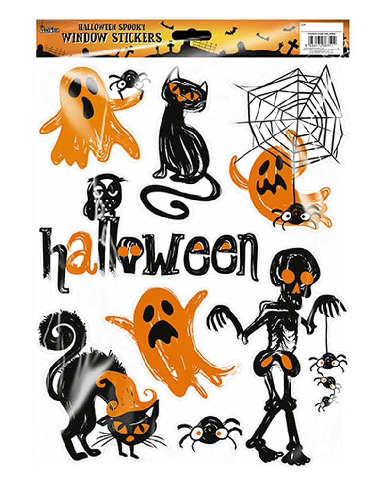 Spooky Halloween Fenster Sticker 1 St.