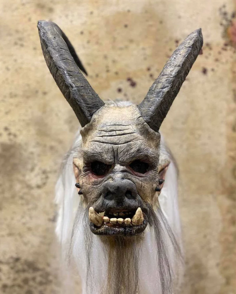 Blizzard Snow Krampus Maske