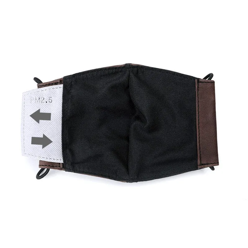 Unisex Steampunk Nieten genagelte Stichmaske