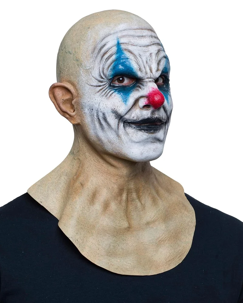 Hyper Psycho Clown Halloween Maske