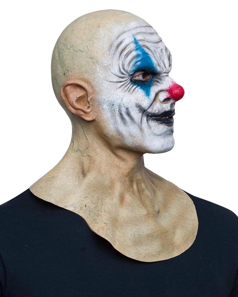 Hyper Psycho Clown Halloween Maske