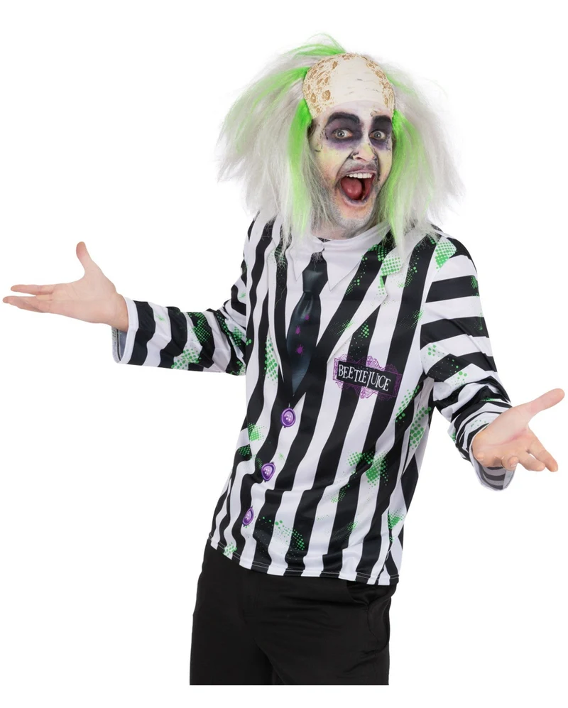 Beetlejuice Kostümshirt für Herren