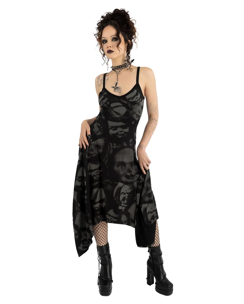 KILLSTAR Devils Lair Midi Dress