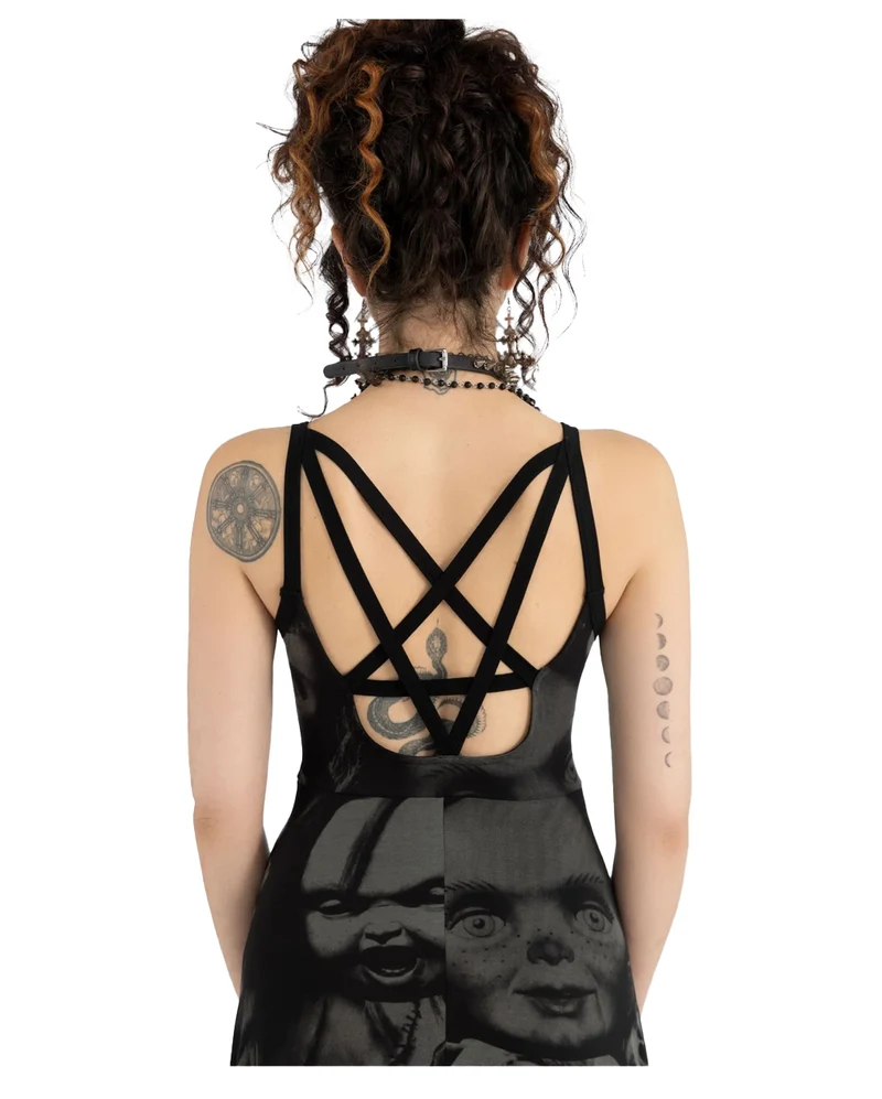 KILLSTAR Devils Lair Midi Dress