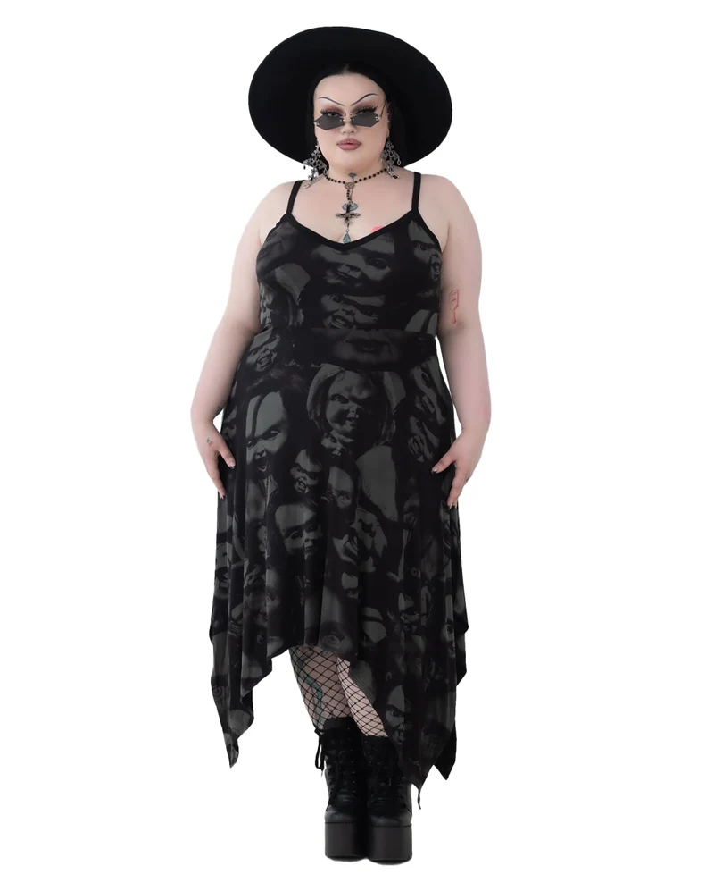KILLSTAR Devils Lair Midi Dress
