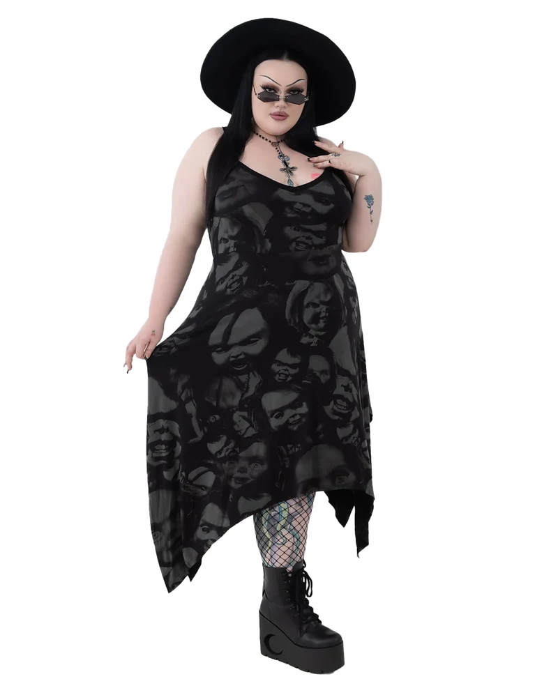 KILLSTAR Devils Lair Midi Dress
