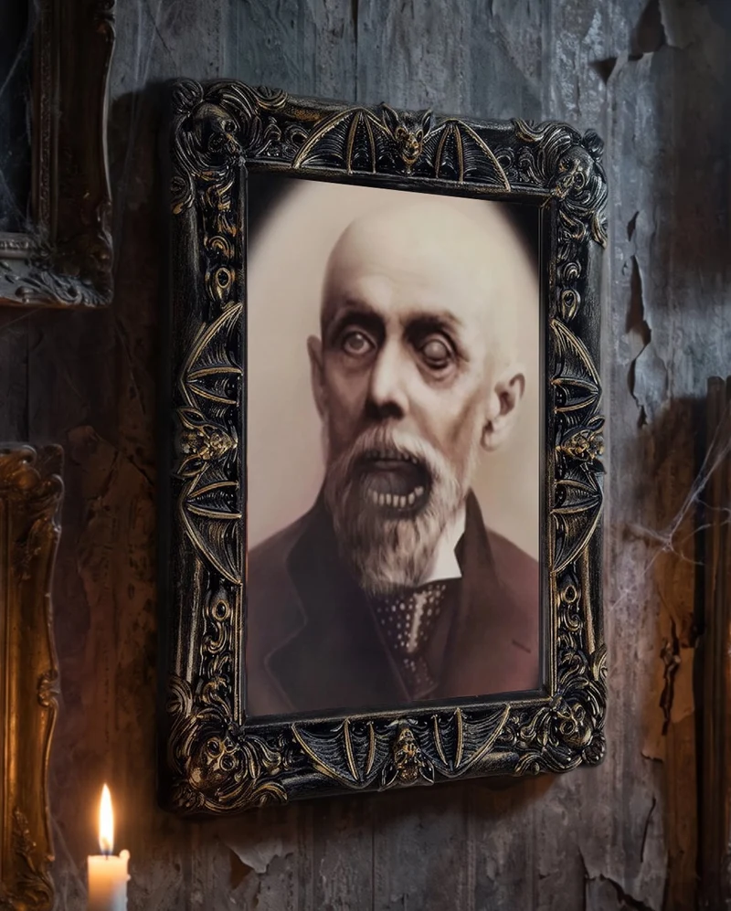 Cranky Uncle Festus Hologram Portrait 50x39cm