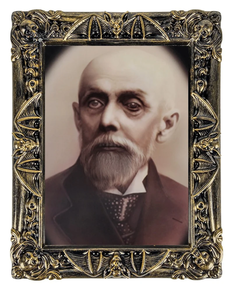 Cranky Uncle Festus Hologram Portrait 50x39cm