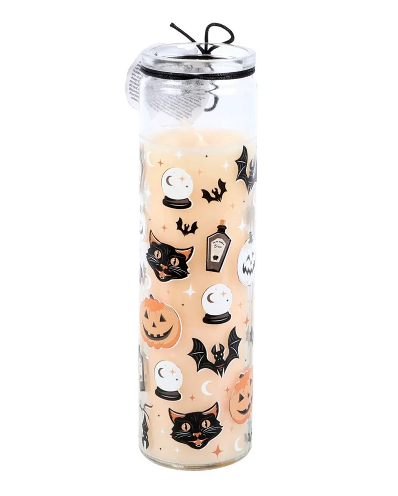 Duftkerze „Spiced Pumpkin“ im Glaszylinder