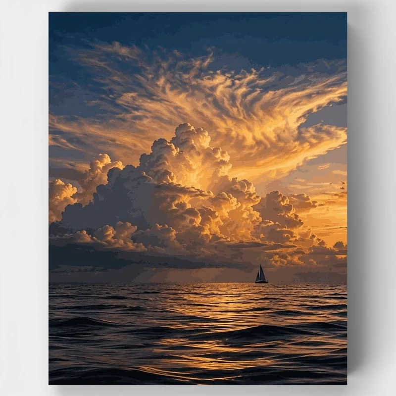 "Far Horizon" Paint by Numbers Kit