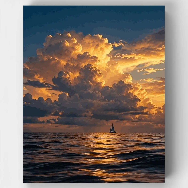 "Beyond the Horizon" Paint by Numbers Kit
