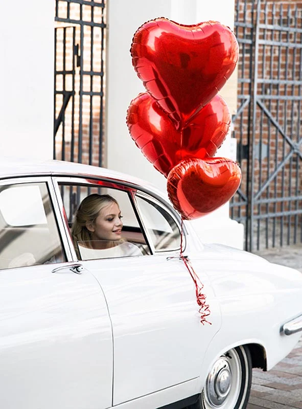 Herz Folienballon - Geschenk für viele Anlässe