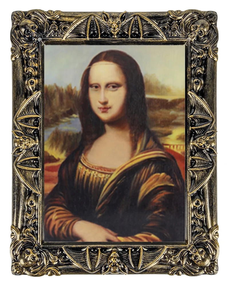 Monster Lisa Hologram Portrait 50x39cm