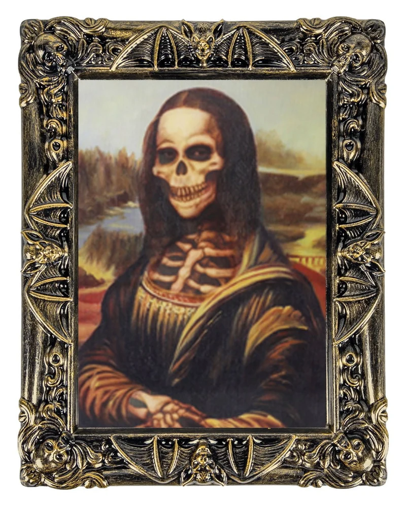 Monster Lisa Hologram Portrait 50x39cm