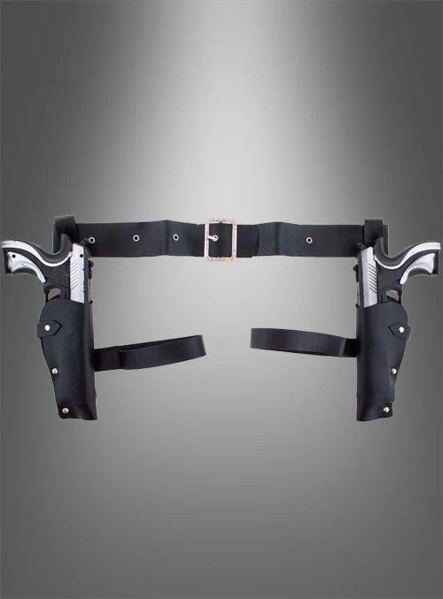 Beinholster mit 2 Pistolen für Damen