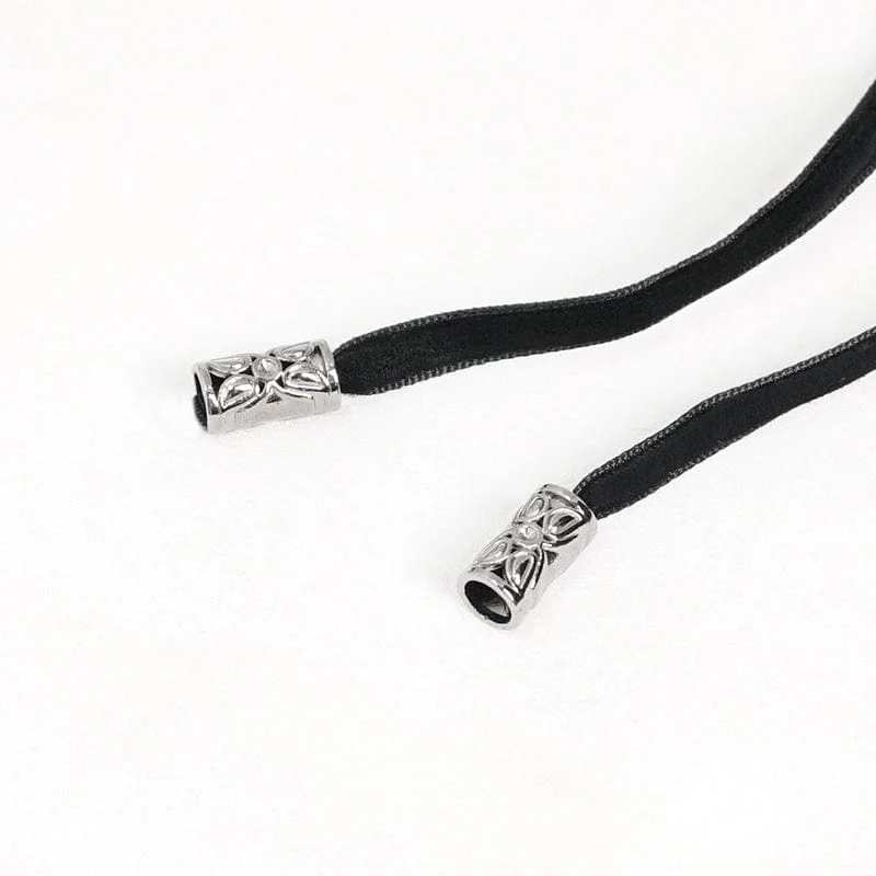 Gothic Blumen bestickter Perlengürtel für Damen