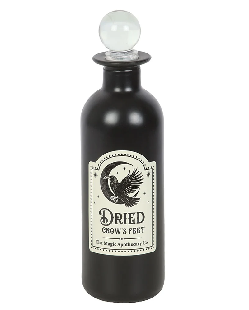 "Dried Crow´s Feet" Hexentrankflasche 19,5cm