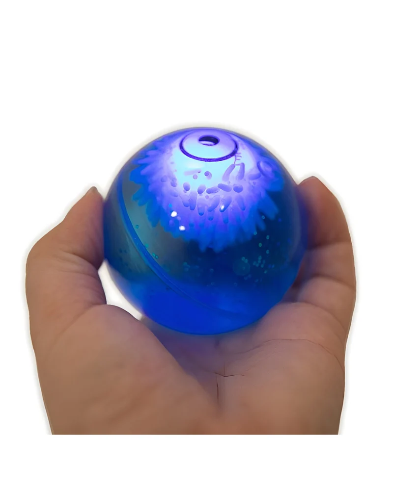 Monster Ball Flummi mit Lichteffekt