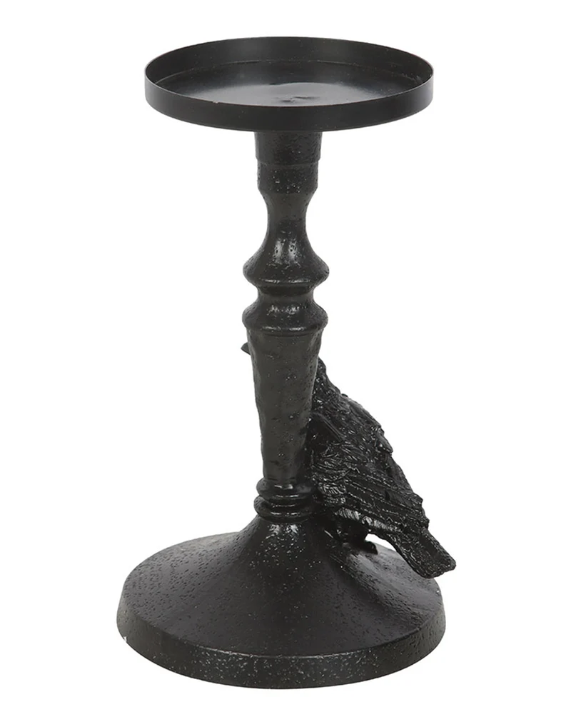Mystic Raven Kerzenständer 16,5cm