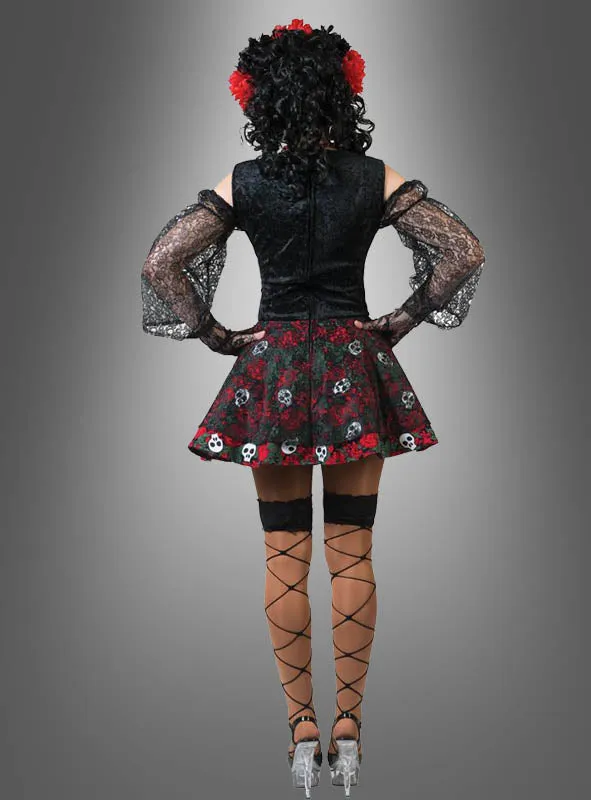 Wandelbares Totenkopf Kleid