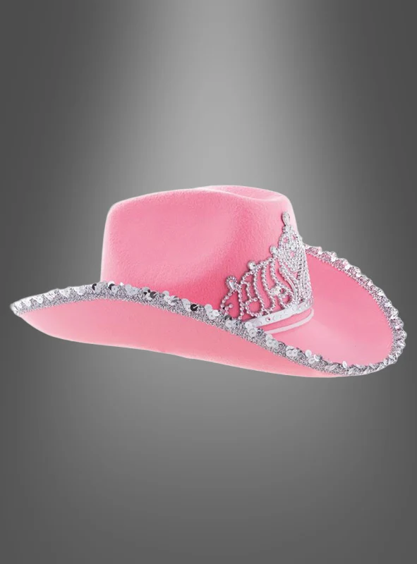 Cowgirl Hut mit Krone
