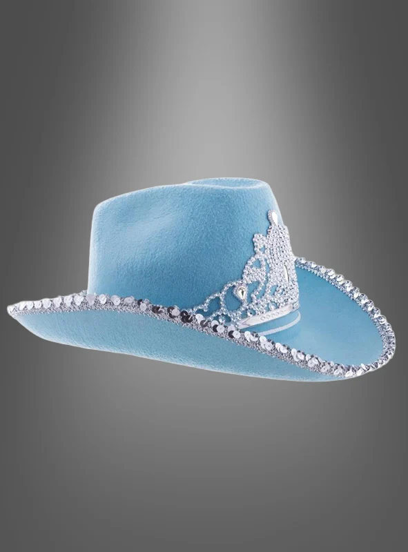 Cowgirl Hut mit Krone