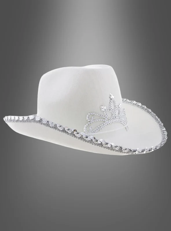 Cowgirl Hut mit Krone