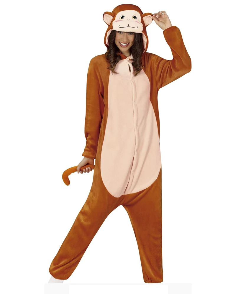 Affen Kostüm Unisex Onesie