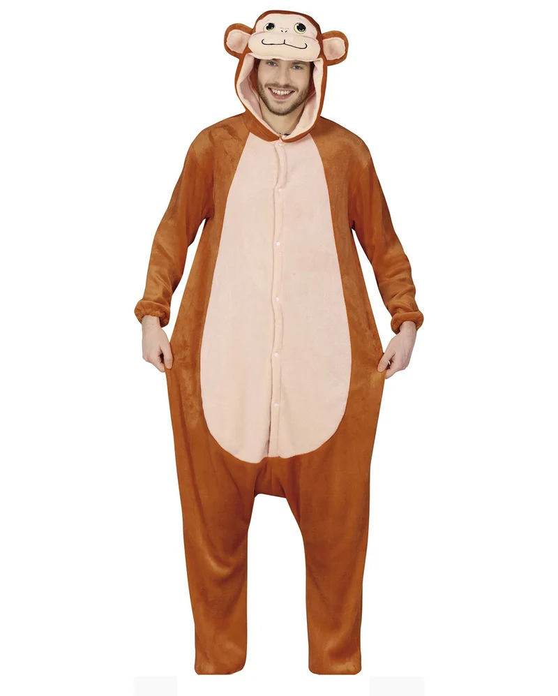 Affen Kostüm Unisex Onesie