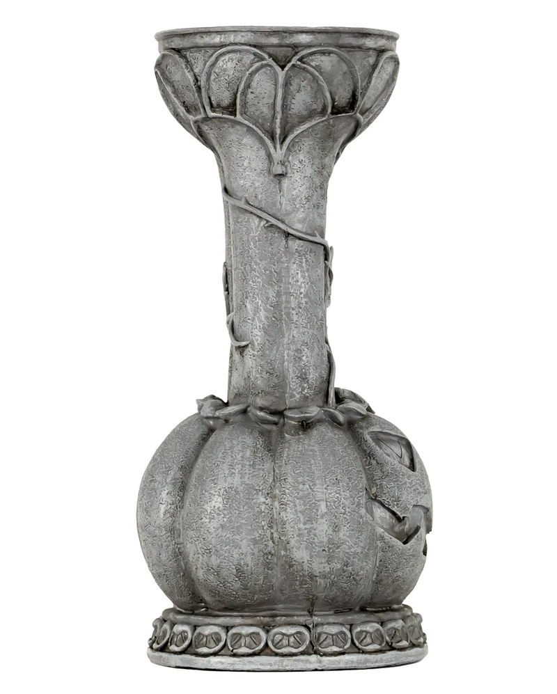 Gothic Kürbis Kerzenhalter 25cm